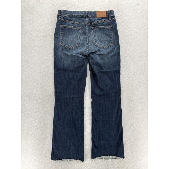 Judy Blue Slim Boot Jeans Womens 13/31 Blue Dark Wash High Rise Stretch Denim - Picture 12 of 13